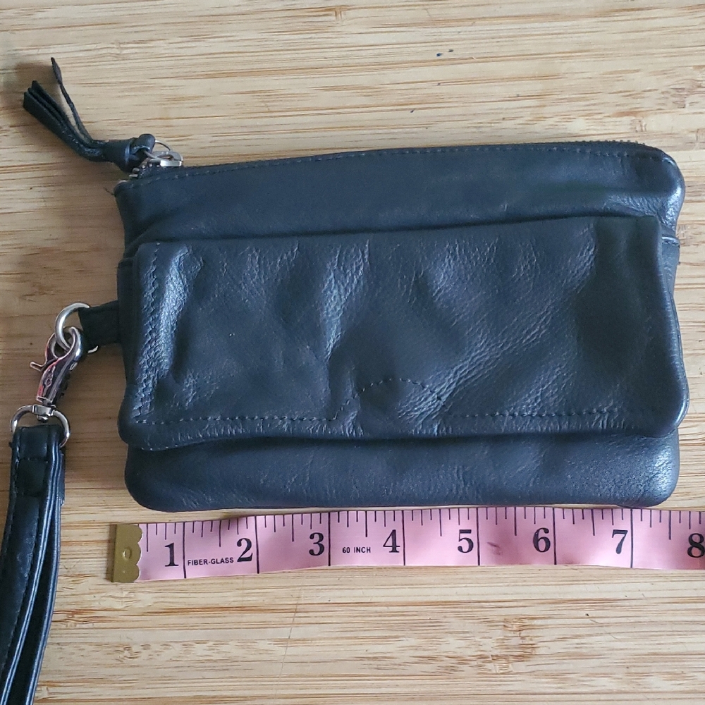 Day‎ & Mood Black Leather Pouch